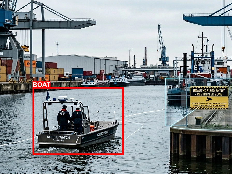 Perimeter security system with intrusion detection