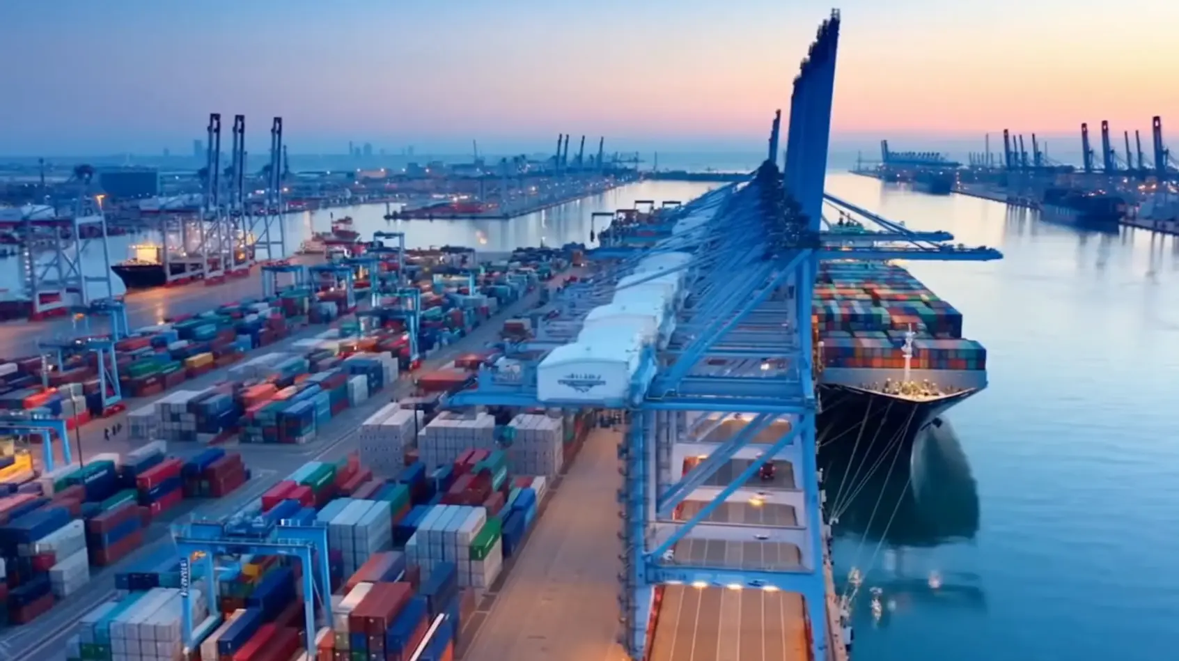 Logistics Ports Monitoring with AI Cameras and LPR